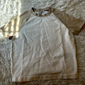 H&M divided basic Small crop top